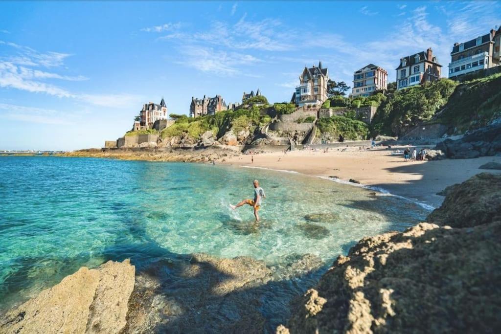 Quartier Saint-Enogat Maison De Charme Proche Des Plages Dinard Dış mekan fotoğraf